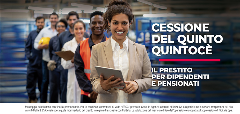 Agenzia Maxifin Srl Fiditalia | Pomezia | Banner Quintocè